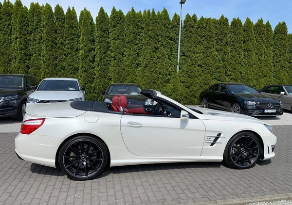 Mercedes-Benz SL cena 335000 przebieg: 49300, rok produkcji 2012 z Puck małe 211